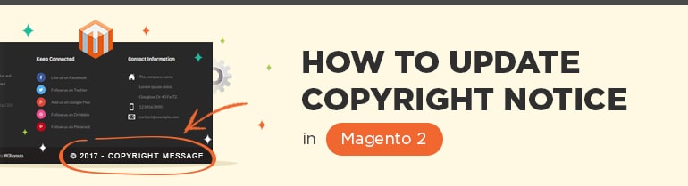 How to Update the Copyright Notice in Magento 2